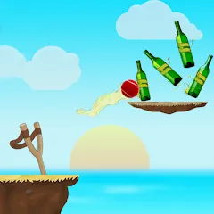 Скачать взлом Hit Bottles Knock Down 2  [МОД Бесконечные монеты] - полная версия apk на Андроид