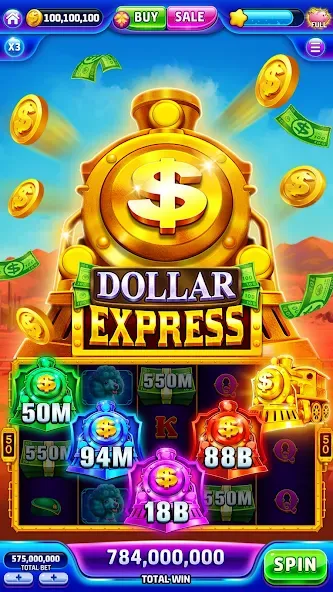 Jackpotland-Vegas Casino Slots (Джекпотлэнд)  [МОД Mega Pack] Screenshot 4