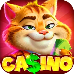 Взломанная Fat Cat Casino - Slots Game (Фэт Кэт Казино)  [МОД Menu] - стабильная версия apk на Андроид