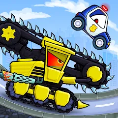 Скачать взлом Car Eats Car 3 Hill Climb Race (Кар Ейтс Кар 3)  [МОД Много денег] - последняя версия apk на Андроид