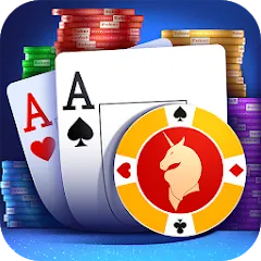 Скачать взломанную Sohoo Poker - Texas Holdem (Соху Покер)  [МОД Mega Pack] - полная версия apk на Андроид