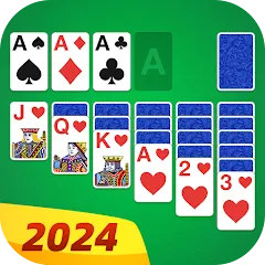 Взломанная Solitaire, Klondike Card Games  [МОД Бесконечные монеты] - стабильная версия apk на Андроид