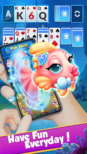 Solitaire - Klondike Card Game (Солитер)  [МОД Много монет] Screenshot 3