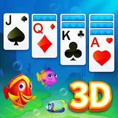 Скачать взлом Solitaire 3D Fish  [МОД Все открыто] - последняя версия apk на Андроид