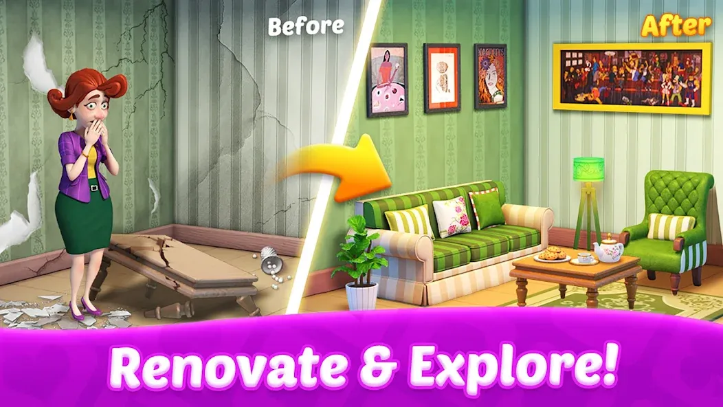 Solitaire: Card Games  [МОД Mega Pack] Screenshot 1