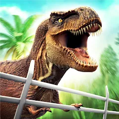Взломанная Jurassic Dinosaur: Dino Game (Динозавры юрского периода)  [МОД Все открыто] - стабильная версия apk на Андроид