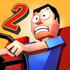 Скачать взломанную Faily Brakes 2: Car Crash Game (Фэйли Брейкс 2)  [МОД Меню] - стабильная версия apk на Андроид