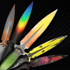 Взломанная Case Opener: Skins Simulator  [МОД Много монет] - полная версия apk на Андроид