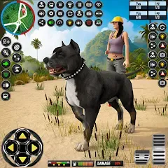Взломанная Dog Simulator Dog Game (Армейский симулятор собаки)  [МОД Все открыто] - полная версия apk на Андроид