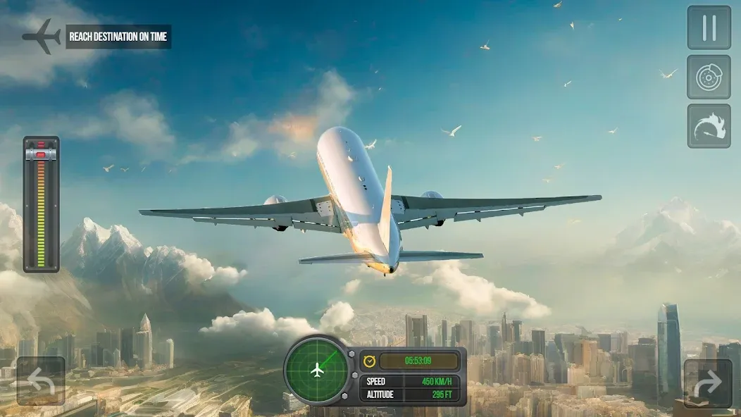 Flight Simulator - Plane Games  [МОД Mega Pack] Screenshot 1