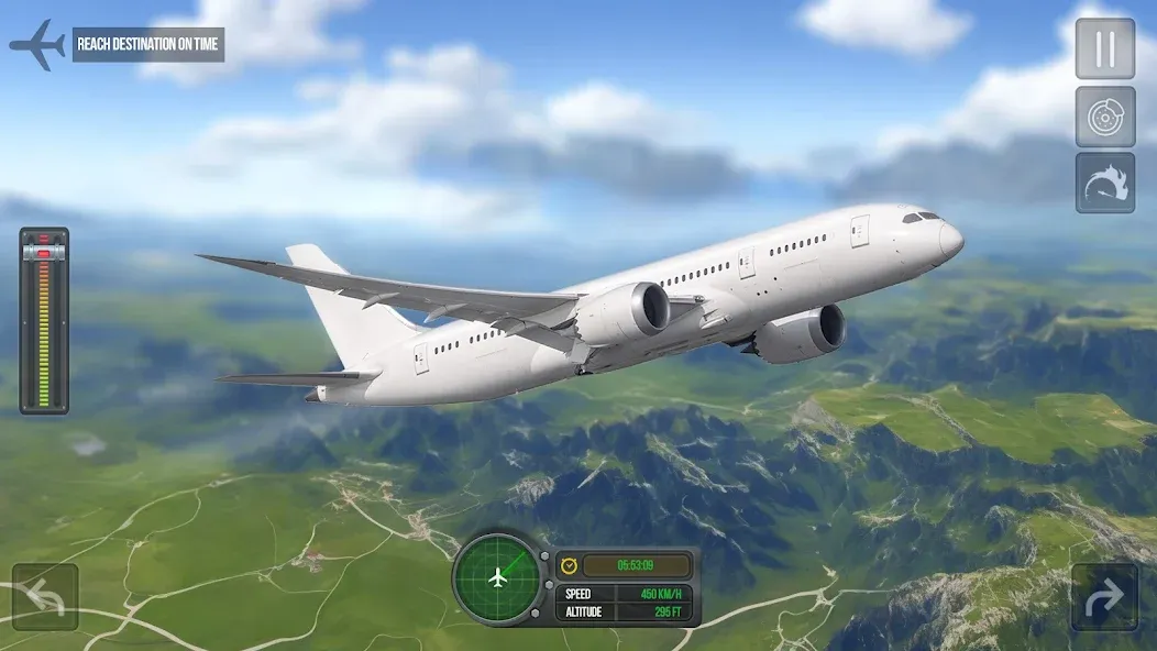 Flight Simulator - Plane Games  [МОД Mega Pack] Screenshot 2
