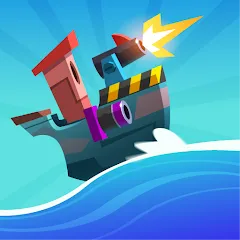 Взломанная Oceans of Steel (Океаны стали)  [МОД Menu] - последняя версия apk на Андроид