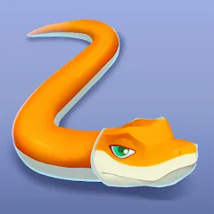 Скачать взломанную Snake Rivals - Fun Snake Game (Снейк Ривалс)  [МОД Много денег] - последняя версия apk на Андроид