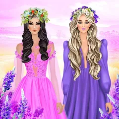 Взломанная Fashion Triple Match: Dress Up (Фэшн Мердж)  [МОД Много денег] - стабильная версия apk на Андроид