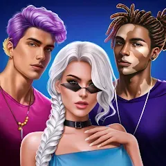 Скачать взлом Love Sparks: Dating Sim (Лав Спаркс)  [МОД Mega Pack] - полная версия apk на Андроид