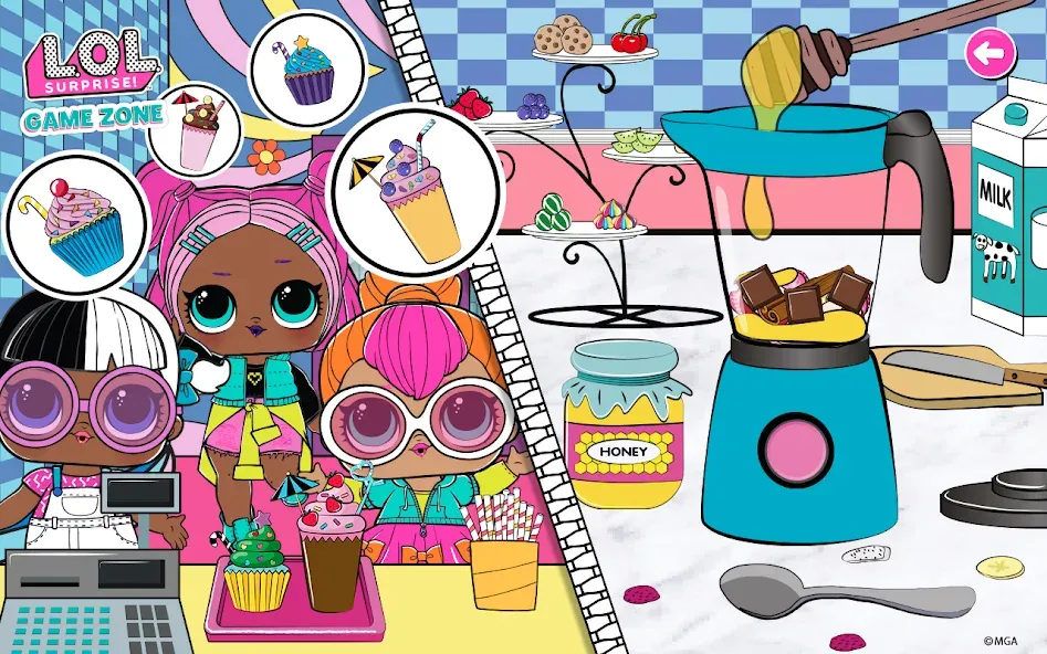 L.O.L. Surprise! Game Zone  [МОД Бесконечные деньги] Screenshot 2