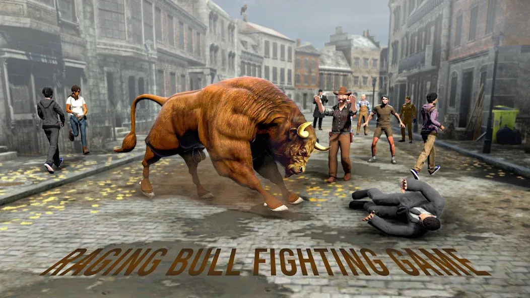 Bull Fighting Game: Bull Games  [МОД Бесконечные деньги] Screenshot 1