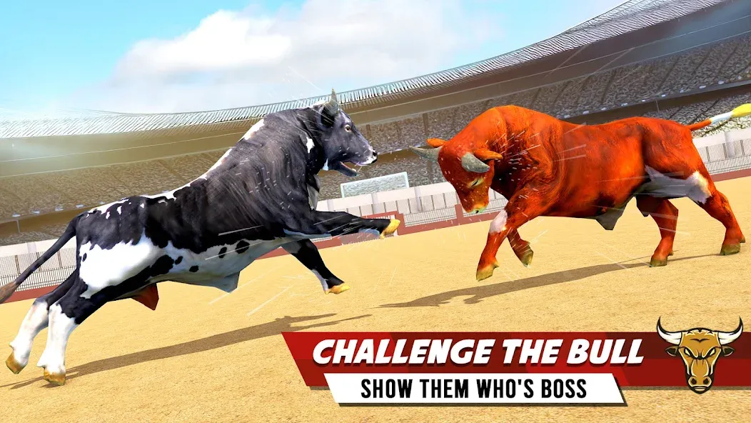 Bull Fighting Game: Bull Games  [МОД Бесконечные деньги] Screenshot 2