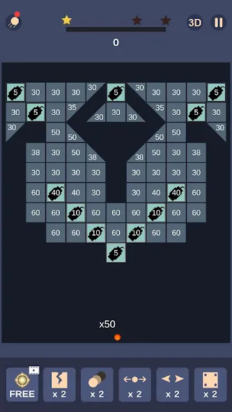 Bricks and Balls-Brick Crusher (Брикс энд Болс)  [МОД Много денег] Screenshot 5