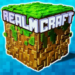 Взлом Mini Block Craft Realm Craft (РеалмКрафт)  [МОД Menu] - стабильная версия apk на Андроид