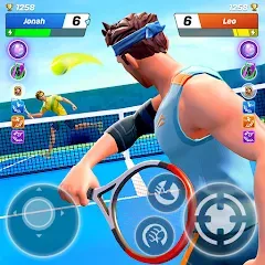 Скачать взломанную Tennis Clash: Multiplayer Game (Теннис Клаш)  [МОД Unlocked] - стабильная версия apk на Андроид