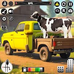 Взломанная Animal Transport Driving Games (Домашний перевоз игры)  [МОД Mega Pack] - последняя версия apk на Андроид