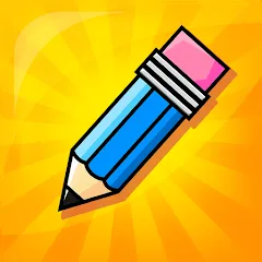 Скачать взломанную Draw N Guess Multiplayer  [МОД Mega Pack] - последняя версия apk на Андроид