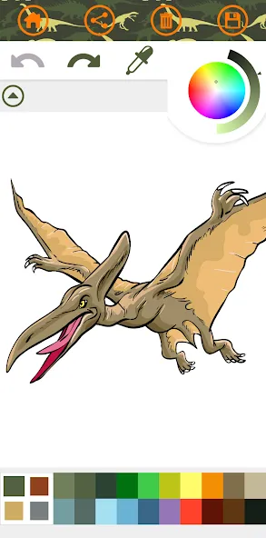 Dinosaurs Coloring Book Dino  [МОД Menu] Screenshot 3