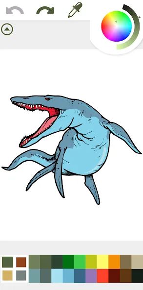 Dinosaurs Coloring Book Dino  [МОД Menu] Screenshot 4