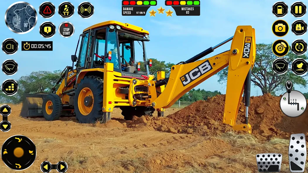 JCB Excavator Construction 3D  [МОД Mega Pack] Screenshot 5