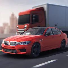 Скачать взломанную Traffic Racer Pro : Car Games (Трафик Рейсер Про)  [МОД Unlocked] - стабильная версия apk на Андроид