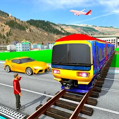 Взломанная Train Games: Driving Simulator  [МОД Все открыто] - полная версия apk на Андроид