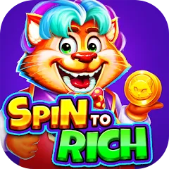 Скачать взломанную Spin To Rich - Vegas Slots (Спин Ту Рич)  [МОД Unlimited Money] - последняя версия apk на Андроид