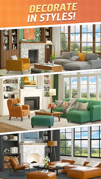 Match & Design  [МОД Много монет] Screenshot 1