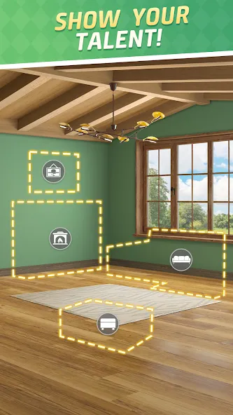 Match & Design  [МОД Много монет] Screenshot 2