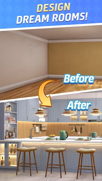 Match & Design  [МОД Много монет] Screenshot 3