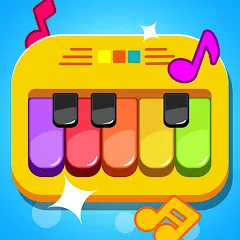 Взлом Baby Piano Kids Music Games  [МОД Mega Pack] - последняя версия apk на Андроид