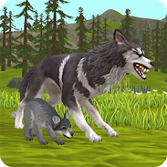 Скачать взломанную WildCraft: Animal Sim Online (Уайлдкрафт)  [МОД Menu] - последняя версия apk на Андроид