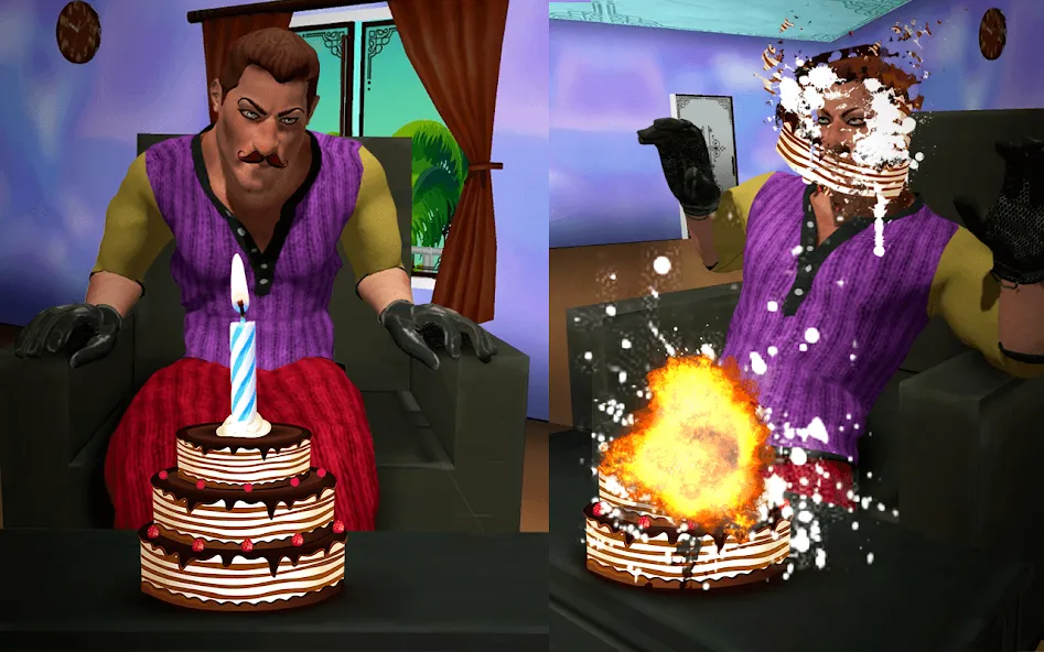 Scary Neighbor Strange Teacher  [МОД Mega Pack] Screenshot 5