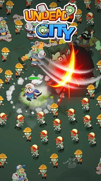 Undead City: Zombie Survivor (Андед Сити)  [МОД Много денег] Screenshot 4