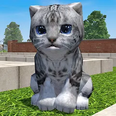 Скачать взломанную Cute Pocket Cat 3D - Part 2 (Сьют Покет Кэт 3Д)  [МОД Menu] - последняя версия apk на Андроид