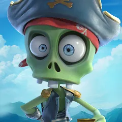 Взломанная Zombie Castaways  [МОД Бесконечные монеты] - последняя версия apk на Андроид