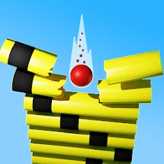 Скачать взломанную Ball: Blast colorful bricks 3d  [МОД Все открыто] - полная версия apk на Андроид