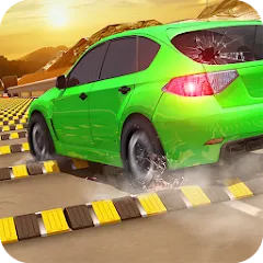 Скачать взлом Car Crash Speed Bump Car Games  [МОД Mega Pack] - последняя версия apk на Андроид