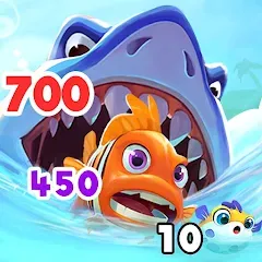 Взломанная Fish Go.io - Be the fish king  [МОД Mega Pack] - полная версия apk на Андроид