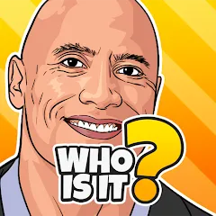 Взломанная Who is it? Celeb Quiz Trivia  [МОД Mega Pack] - последняя версия apk на Андроид