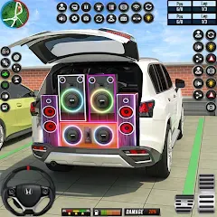 Скачать взлом School Car Game 3d Car Driving  [МОД Menu] - последняя версия apk на Андроид