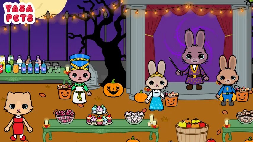 Yasa Pets Halloween (Яса Петс Хэллоуин)  [МОД Unlimited Money] Screenshot 5