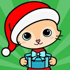 Скачать взломанную Yasa Pets Christmas (Яса Петс Кристмас)  [МОД Много монет] - последняя версия apk на Андроид