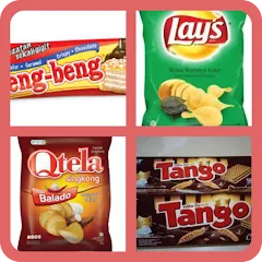 Взлом Tebak Makanan Ringan Indonesia (Гаме маканан Ринган)  [МОД Много монет] - последняя версия apk на Андроид